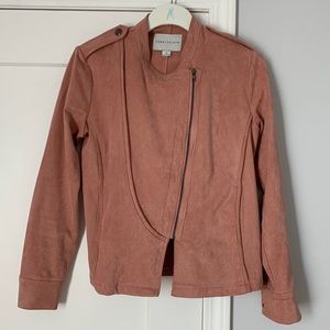 Light Pink Moto Jacket